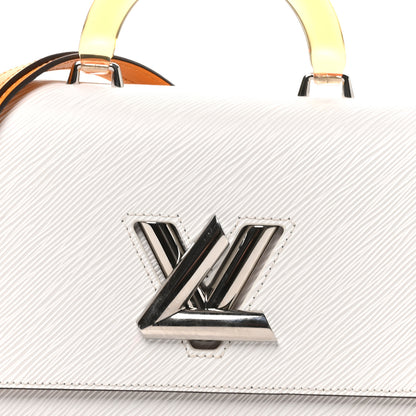 Louis Vuitton Epi Plexiglass Twist Shoulder Bag MM White 8 of 11