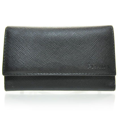 Prada Saffiano 6 Key Holder Nero 1 of 6