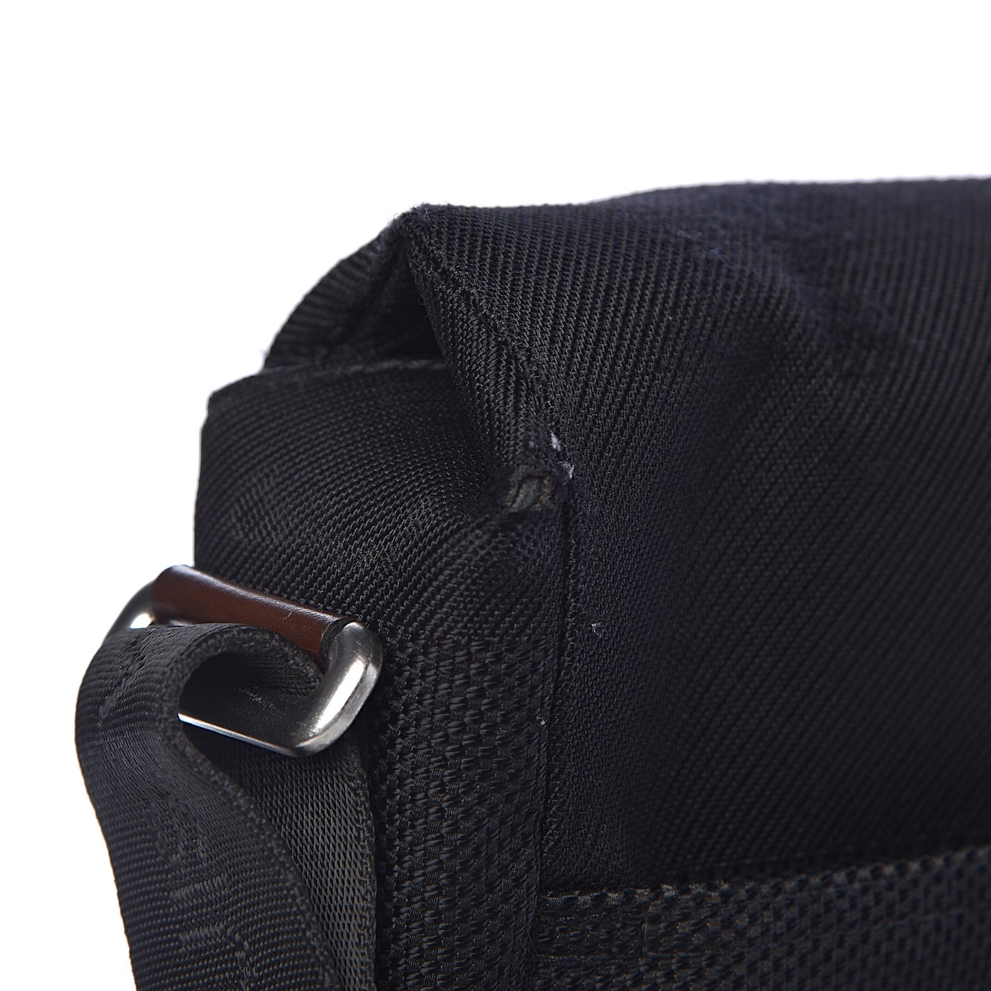 Damier Geant Messenger Bag Black