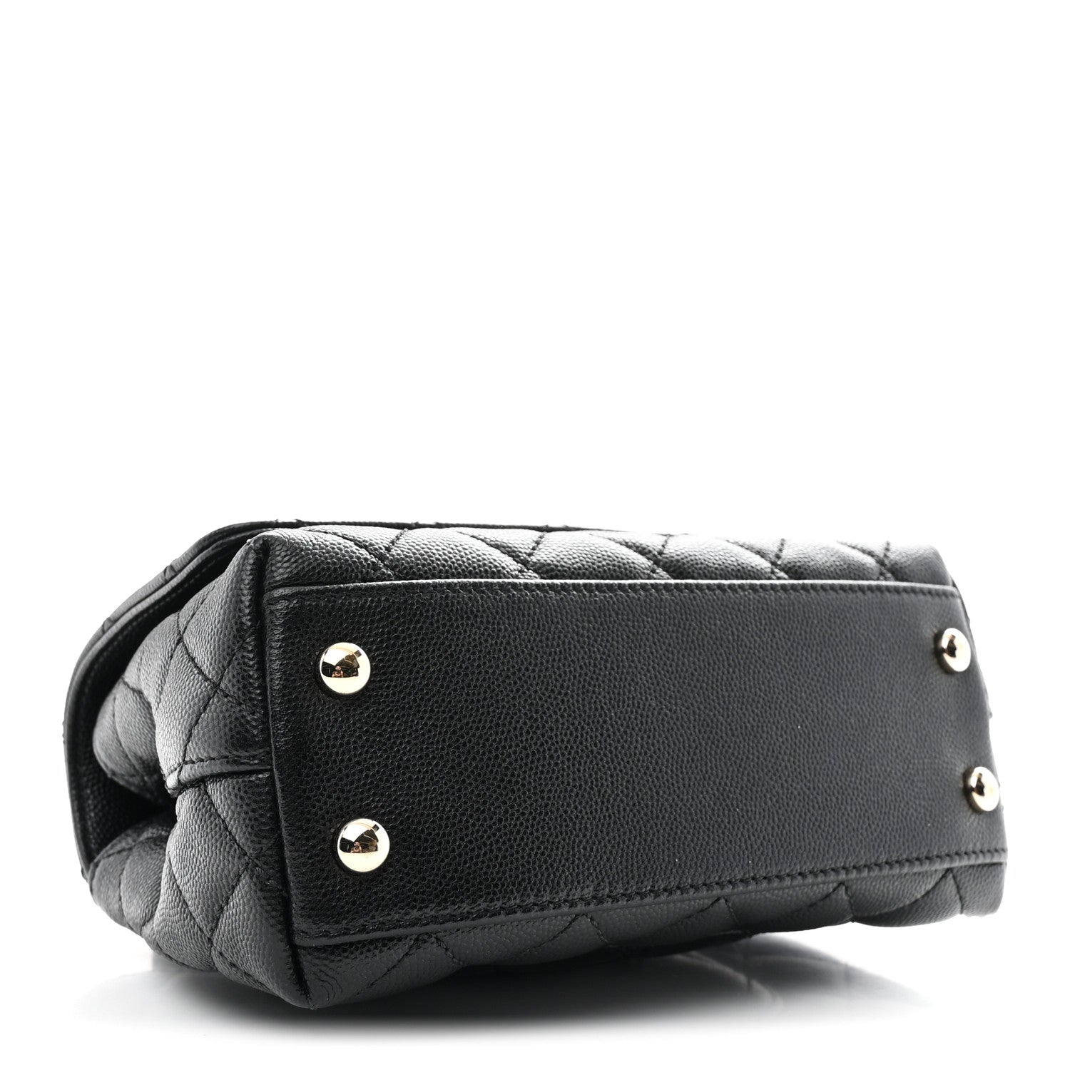 Chanel Caviar Quilted Extra Mini Coco Handle Flap Black 4 of 10