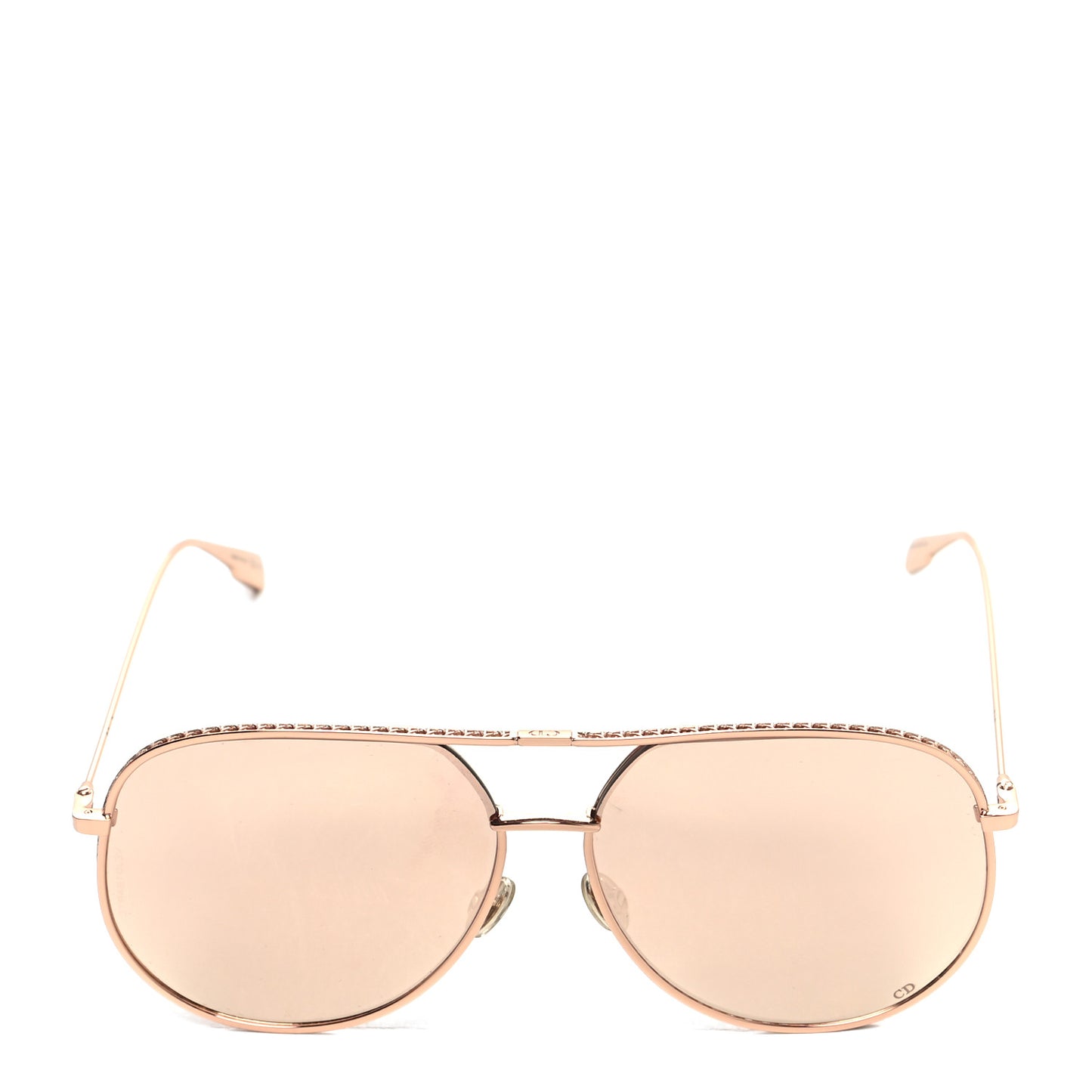 Metal Dior By Dior 2 Sunglasses Gold