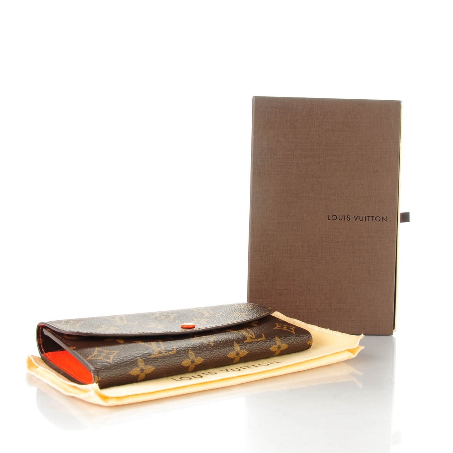 Monogram Emilie Wallet Piment
