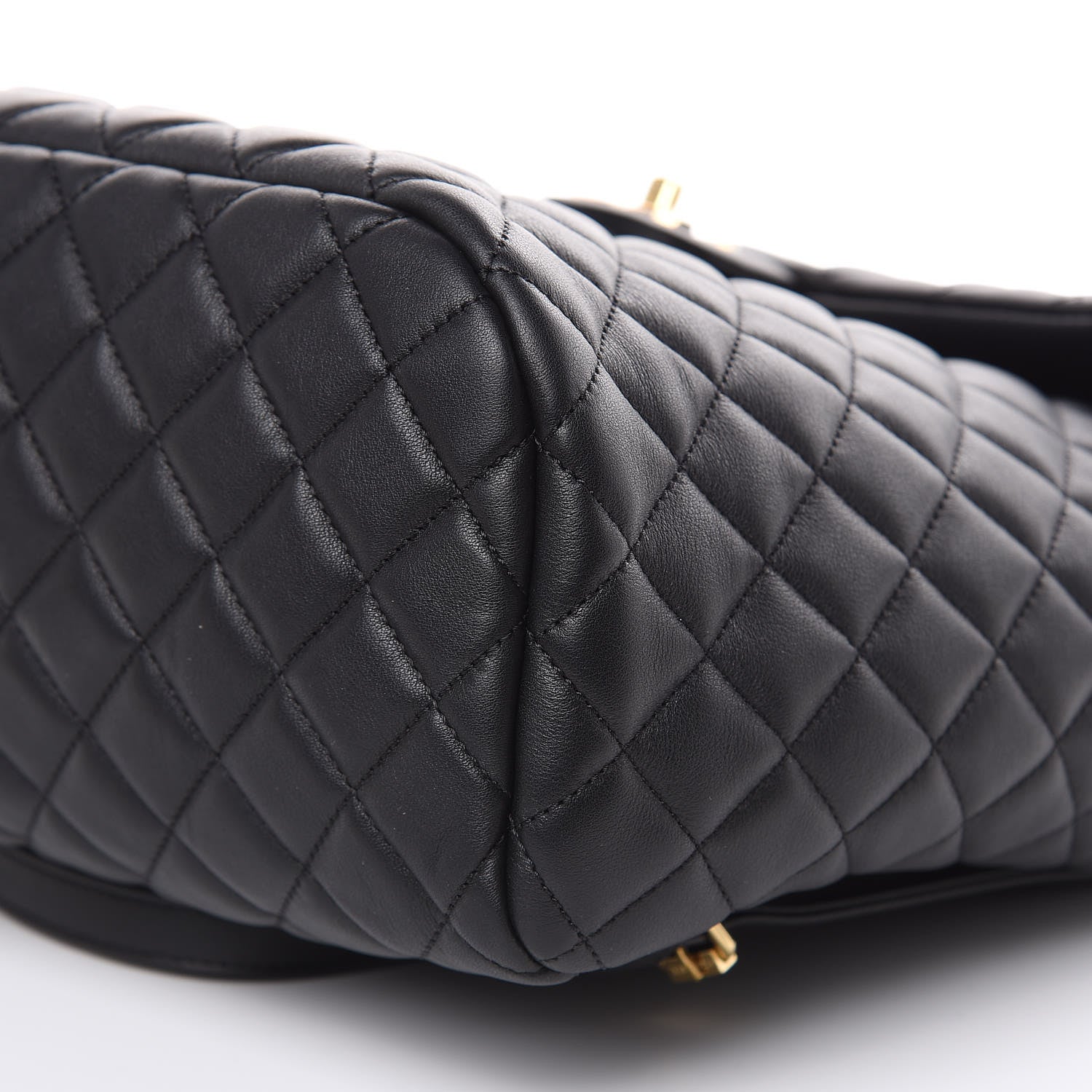 Chanel Lambskin Quilted Large Urban Spirit Backpack Black 9 of 9