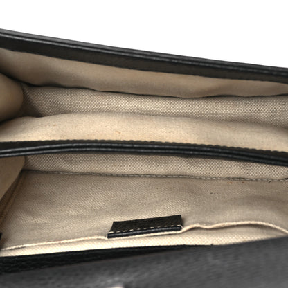 Gucci Dollar Calfskin Crystal Web Mini Dionysus Bamboo Top Handle Bag Black Black Diamond 5 of 11