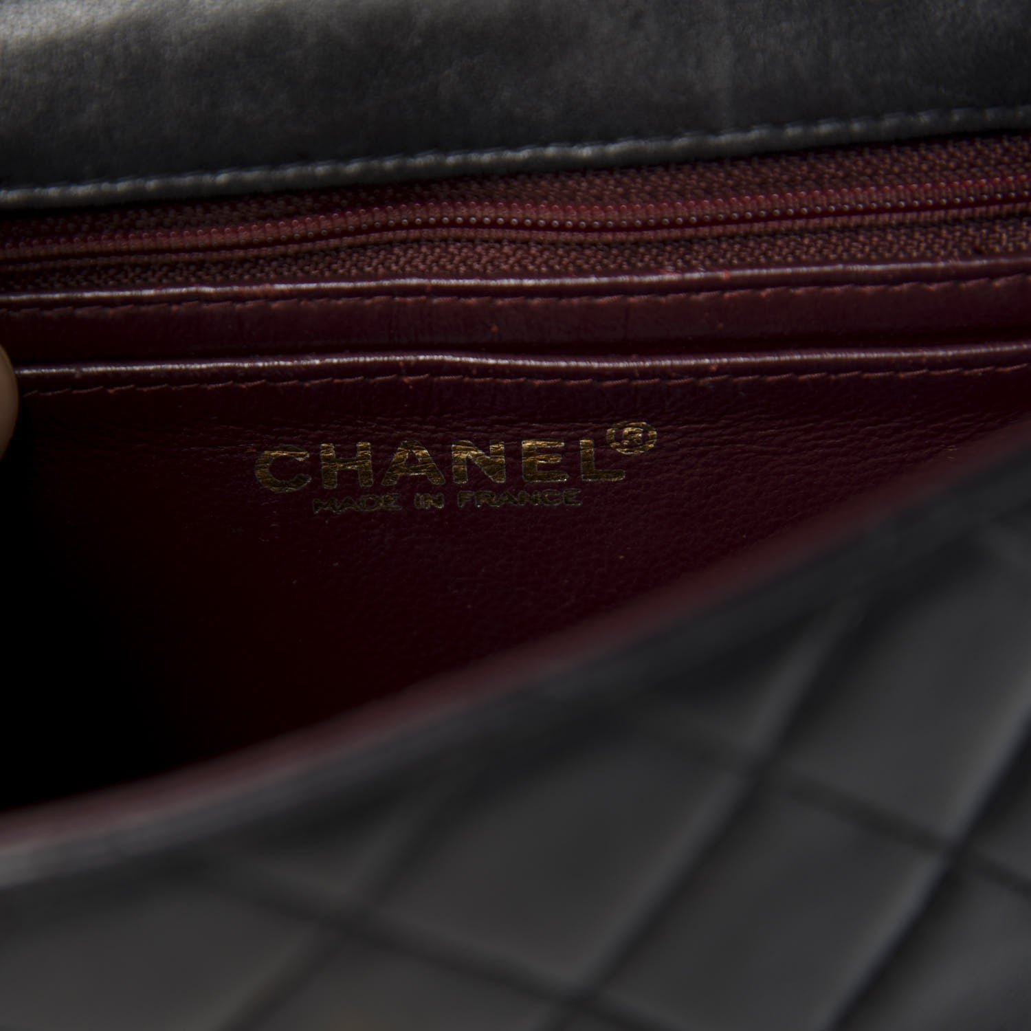 Chanel Lambskin Quilted Mini Square Flap Black 5 of 12