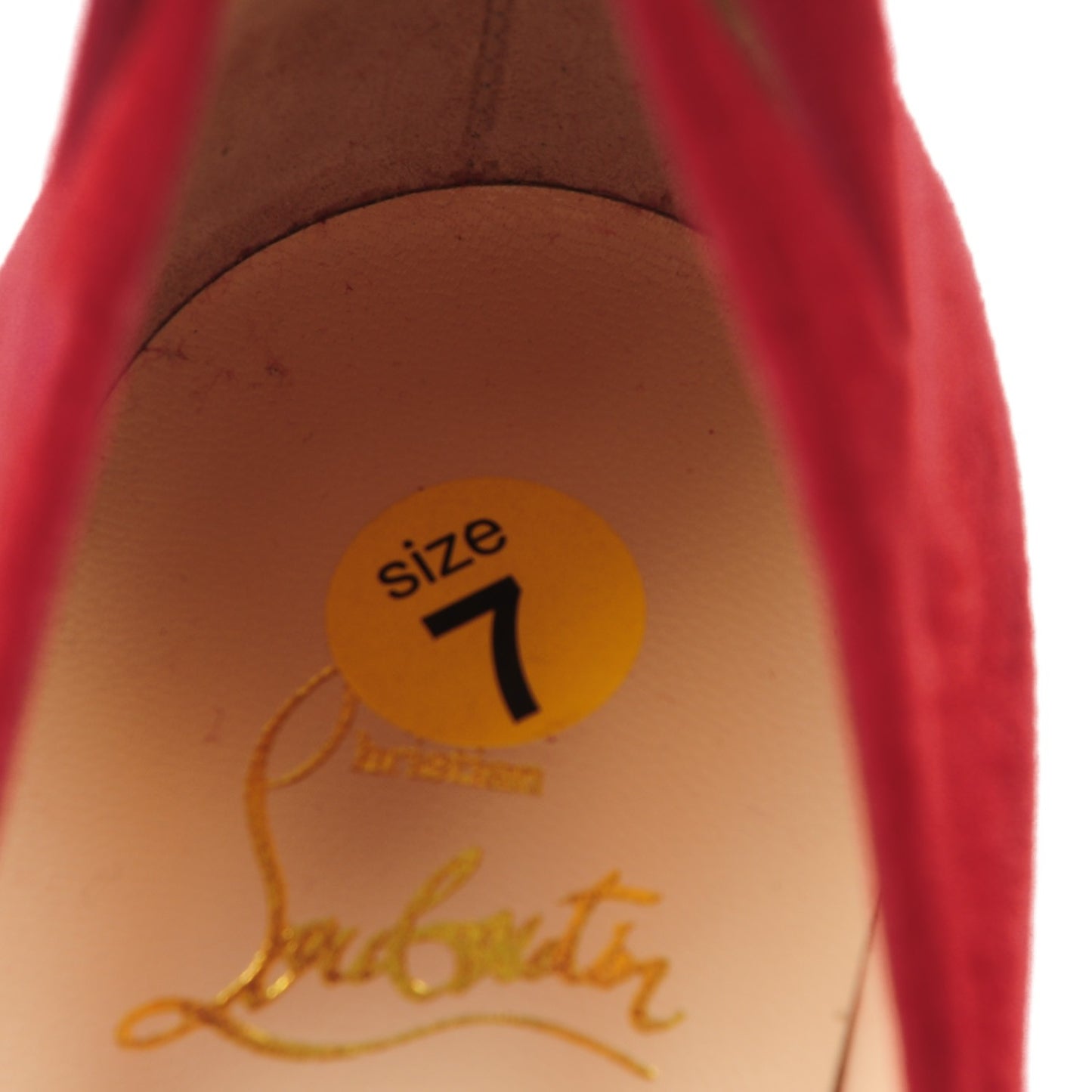 Suede Victorina 100 Pumps 37 Carmin