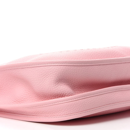 Hermes Taurillon Clemence Evelyne III PM Rose Sakura 9 of 11