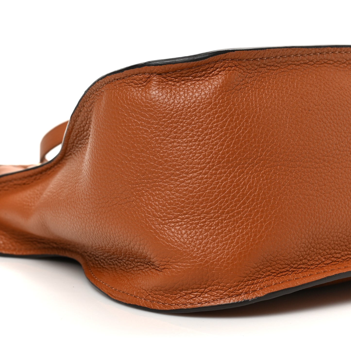 Calfskin Medium Marcie Satchel Tan