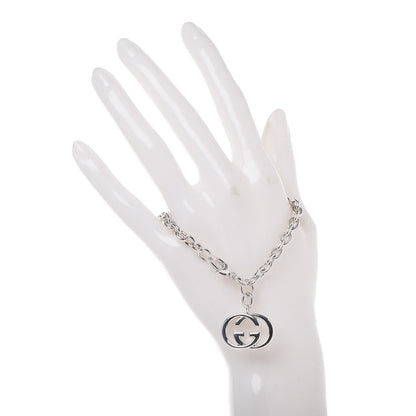 Gucci Sterling Silver Britt Charm Bracelet 2 of 5