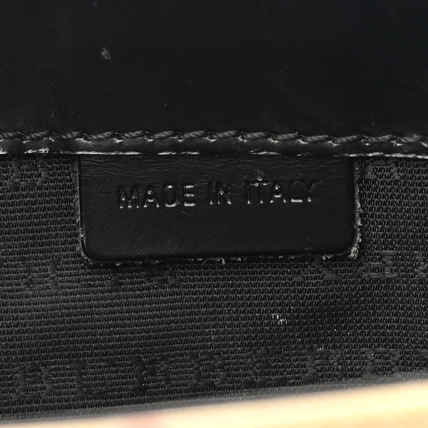 House Check Small Tote Black
