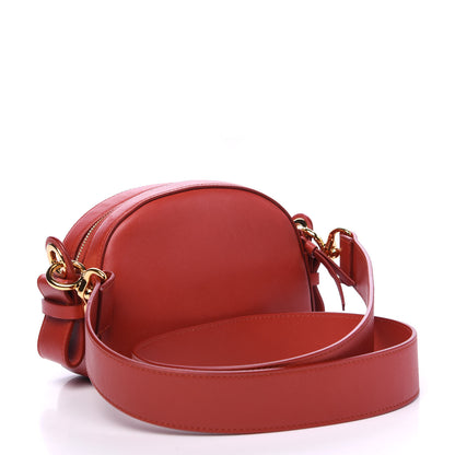 Chloe Smooth Calfskin Little Horses Embroidered Shoulder Bag Earthy Red 2 of 8