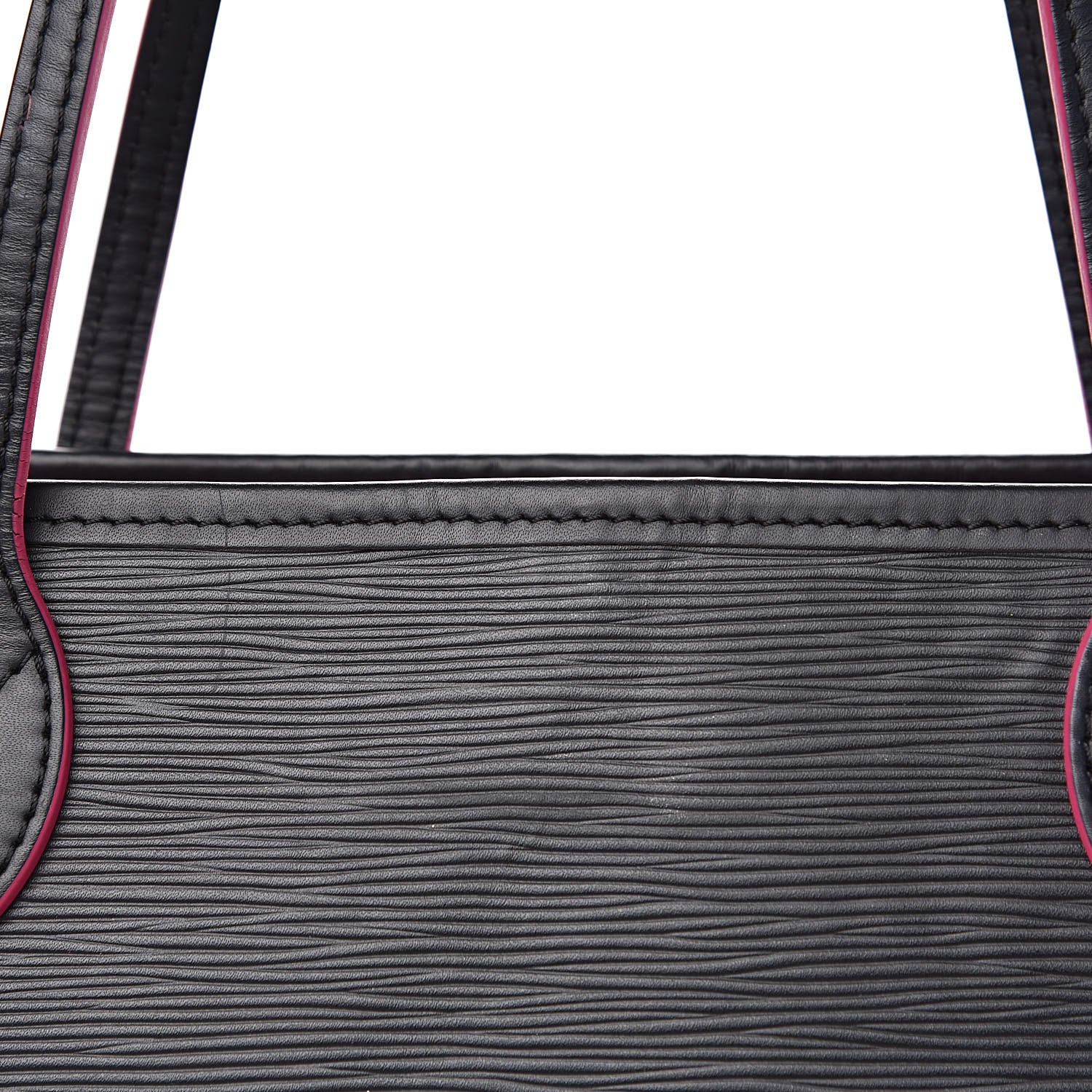 Louis Vuitton Epi Neverfull MM Black Hot Pink 10 of 14