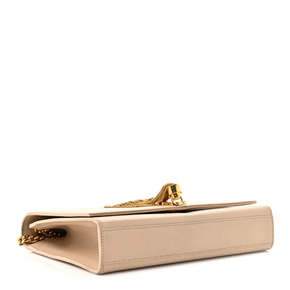 Saint Laurent Smooth Calfskin Medium Classic Monogram Kate Tassel Satchel Nude Powder 4 of 16