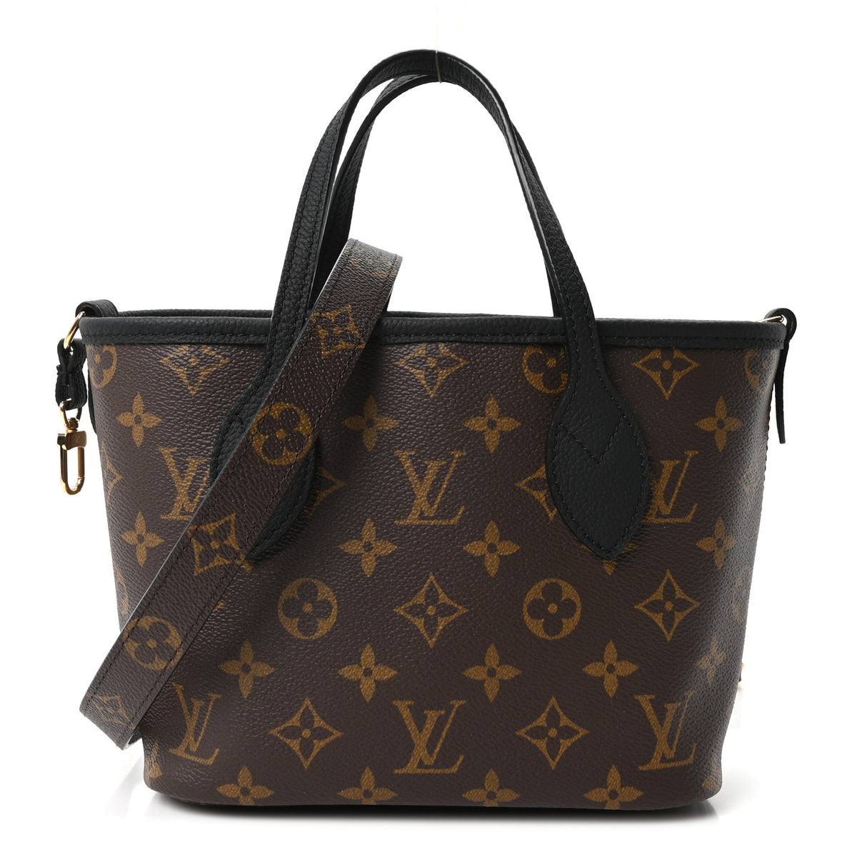Monogram Neverfull Inside Out Bandouliere BB Black