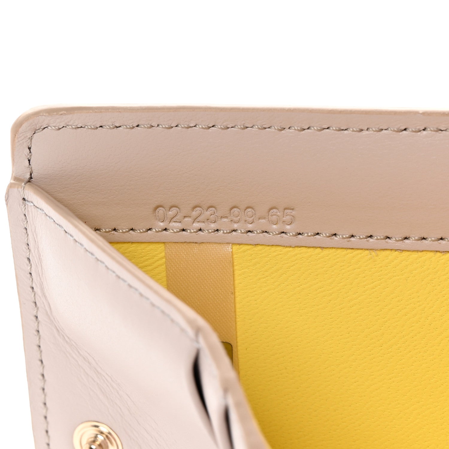 Chloe Shiny Calfskin Sense Compact Wallet Wild Grey 9 of 12