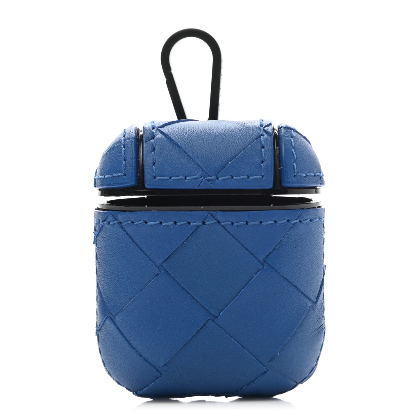 Nappa Intrecciato Airpods Case Blue