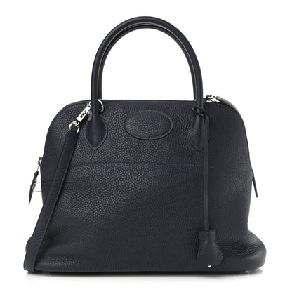 Hermes Taurillon Clemence Bolide 31 Bleu Nuit 1 of 10