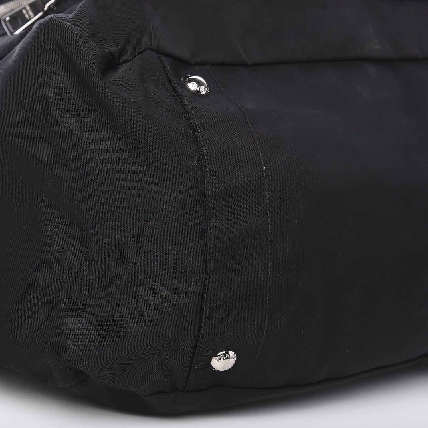 Prada Tessuto Nylon Vela Diaper Bag Black 8 of 11