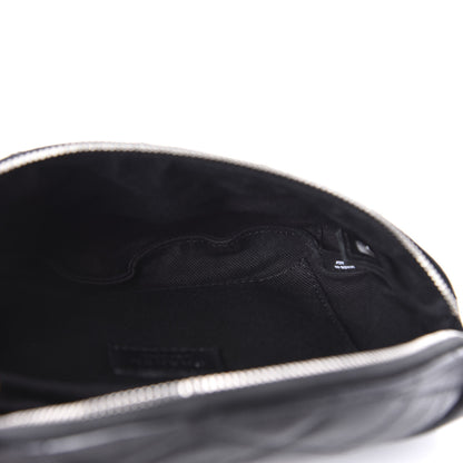 Chanel Grained Calfskin Quilted Waist Belt Bag Black 5 of 11