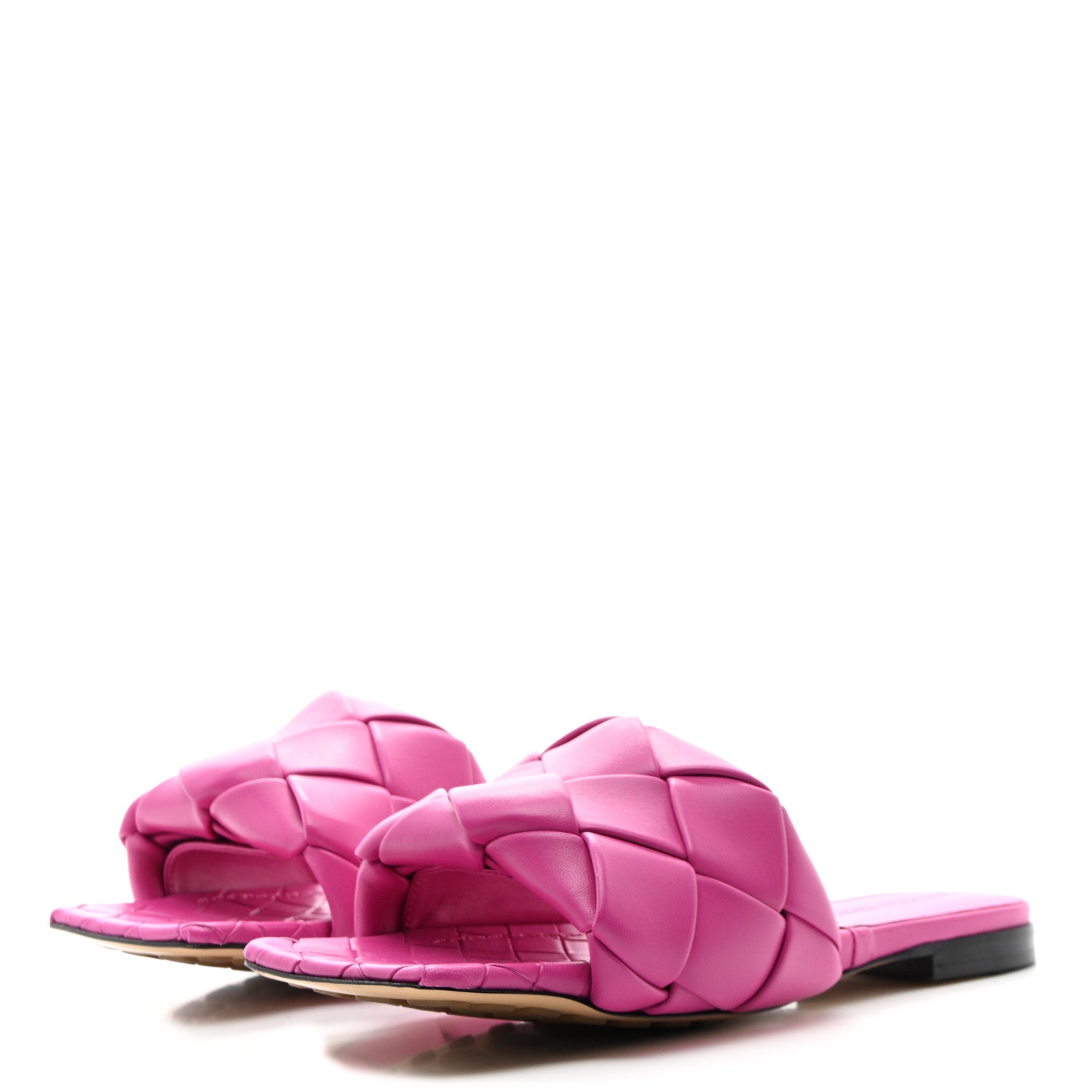 Bottega Veneta Nappa Maxi Intrecciato Lido Flat Sandals 37 3 of 7