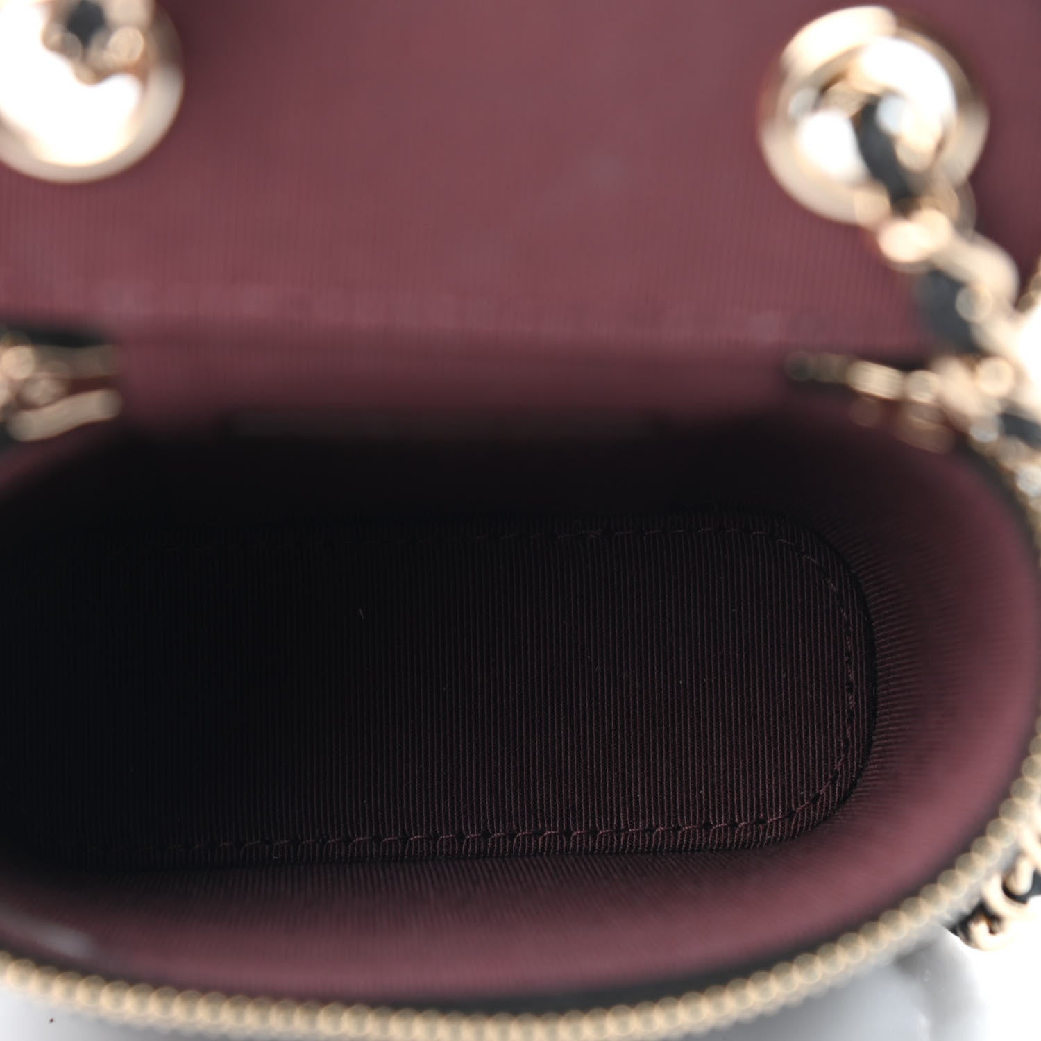 Chanel Caviar Quilted Small Vertical Coco Beauty Vanity Case With Chain Black 4 of 4