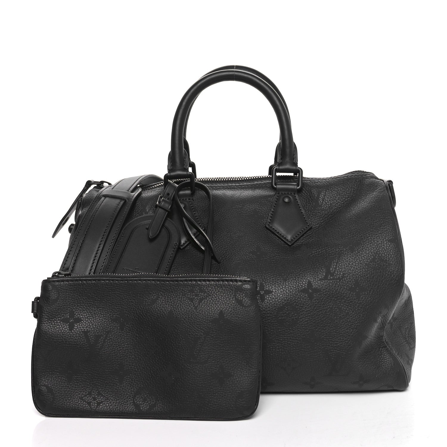 Louis Vuitton スピーディP9 30 ウルトラブラック M13904 スピーディ P9 バンドリエール 50 その他のモノグラム・レザー｜ルイ