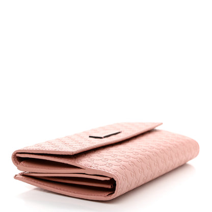 Gucci Microguccissima Flap Wallet Soft Pink 4 of 9