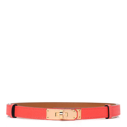 Hermes Epsom Kelly Belt Orange Field 1 of 4
