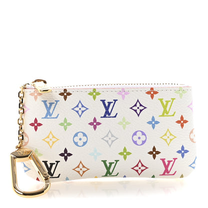 Louis Vuitton LV X TM Monogram Multicolor Key Pouch White 1 of 7