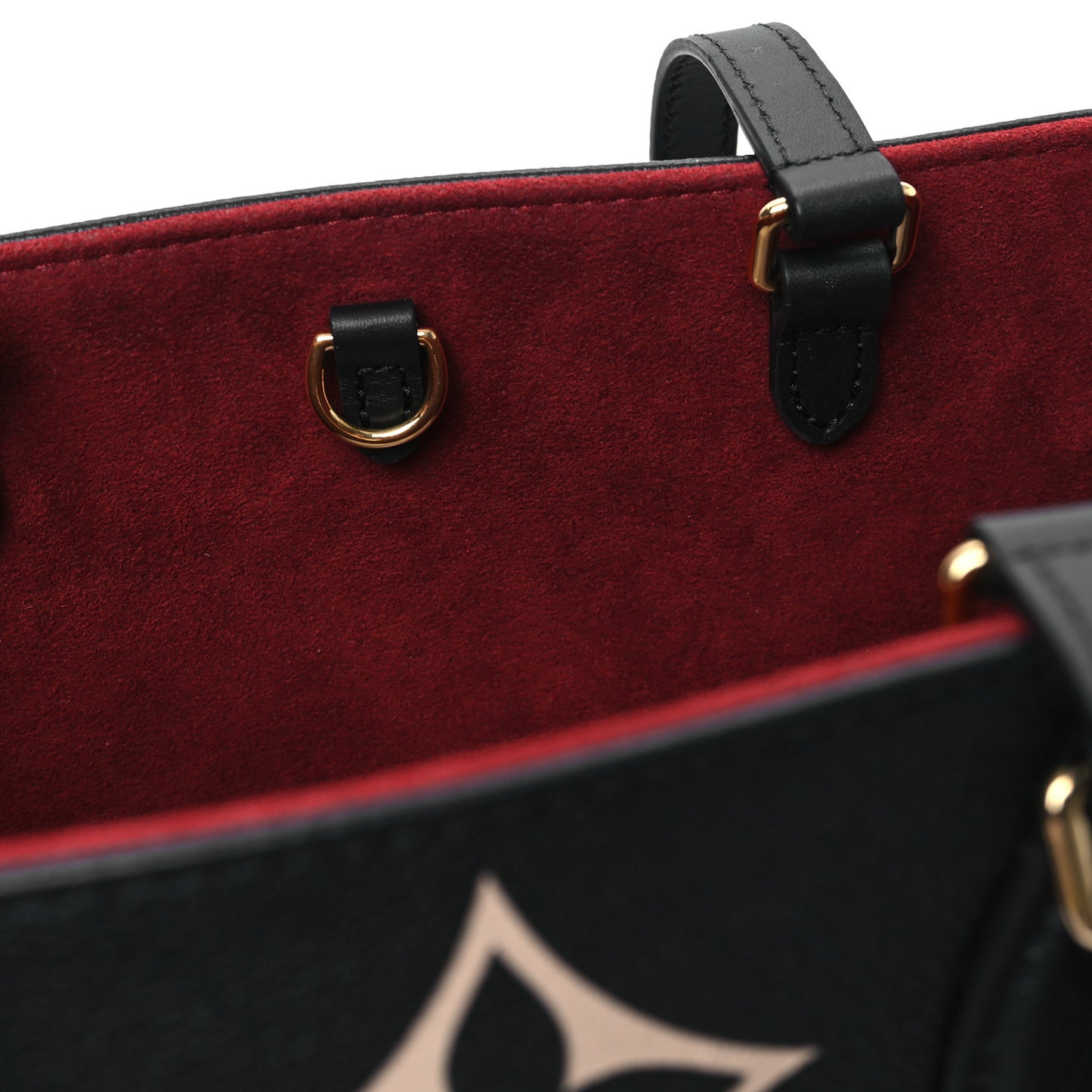 Empreinte Monogram Giant Onthego MM Black Beige