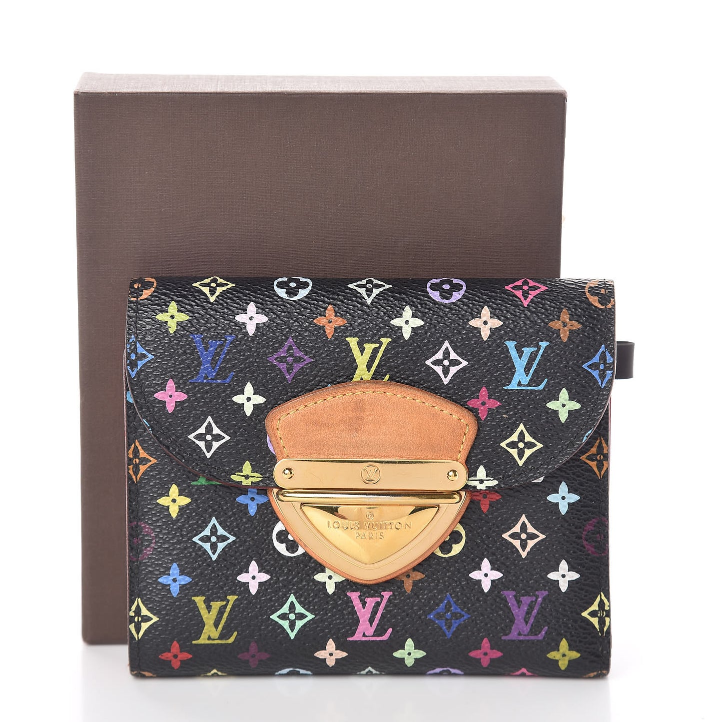 Monogram Multicolor Joey Wallet Black Grenade