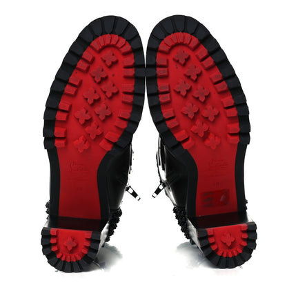Christian Louboutin Calfskin Shearling Glorymount 70 Boots 39 Black 6 of 10