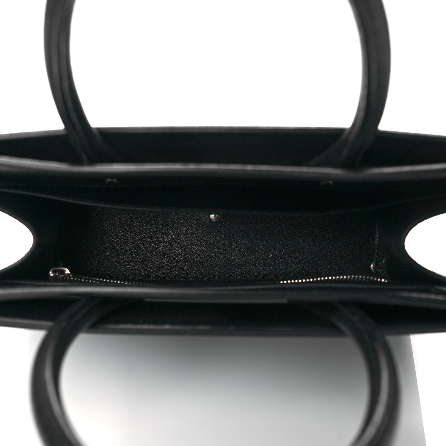 Givenchy Smooth Calfskin Small Horizon Satchel Black 5 of 9