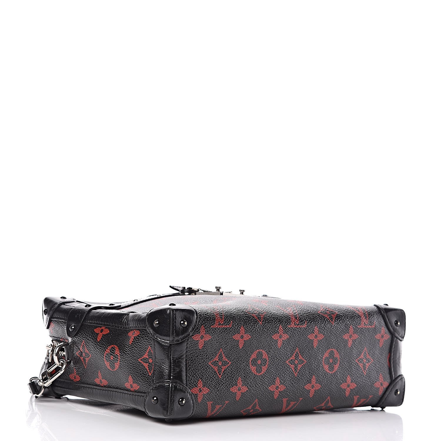 Louis Vuitton Monogram Petite Malle Soft MM Infrarouge 4 of 12