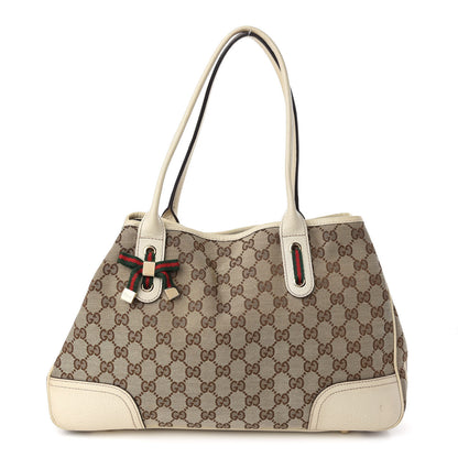 Gucci Monogram Medium Princy Tote Off White 1 of 13