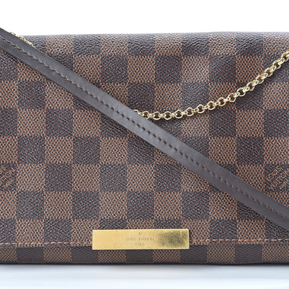 Louis Vuitton Damier Ebene Favorite MM 8 of 13