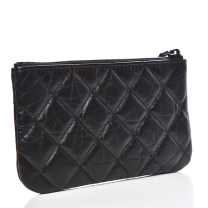 Chanel Aged Calfskin Quilted Small Reissue Cosmetic Case So Black 3 of 8