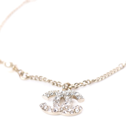 Chanel Pearl Crystal CC Bracelet Gold 4 of 5