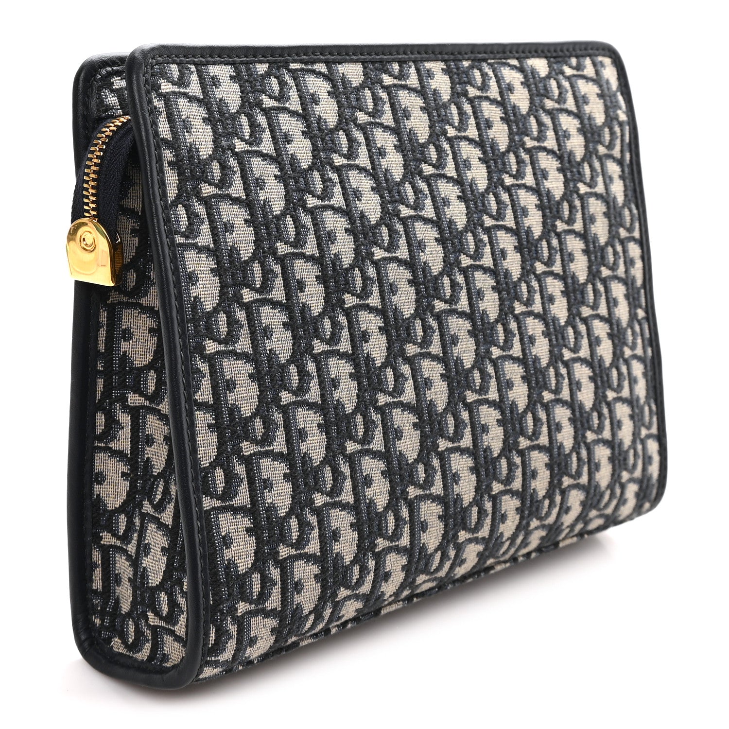 Christian Dior Oblique 30 Montaigne Pouch Blue 3 of 8