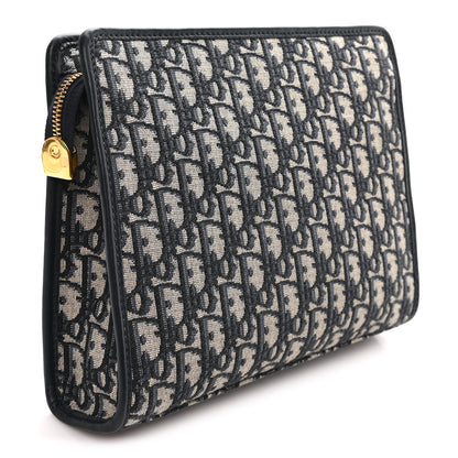 Christian Dior Oblique 30 Montaigne Pouch Blue 3 of 8