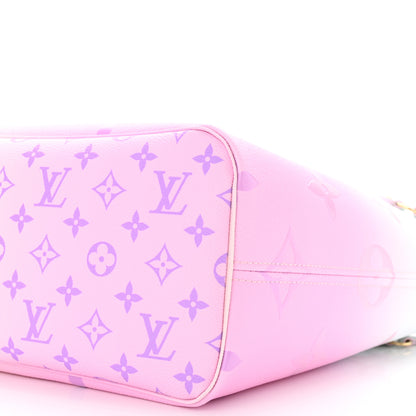 Louis Vuitton Monogram Giant Spring In The City Neverfull MM Sunrise Pastel 9 of 10