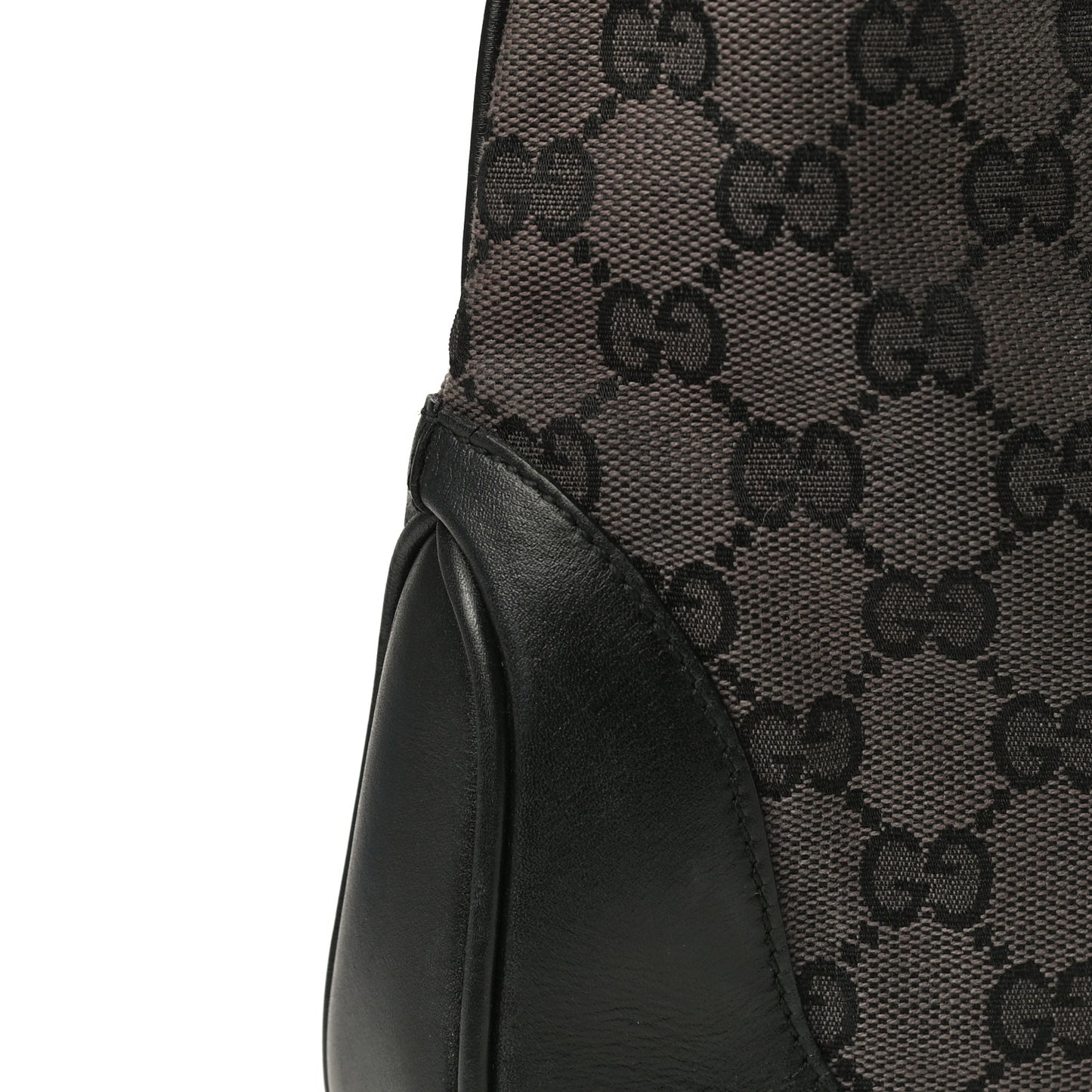 Monogram Small Jackie O Hobo Black