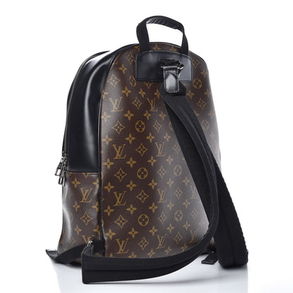 Louis Vuitton Monogram Macassar Josh Backpack 3 of 14