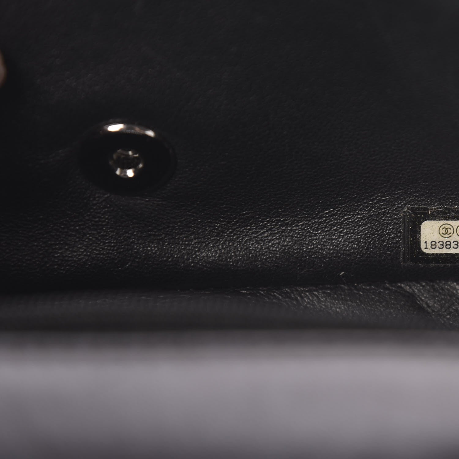 Chanel Lambskin Classic Twist Mini Rectangular Flap Black Burgundy 6 of 10