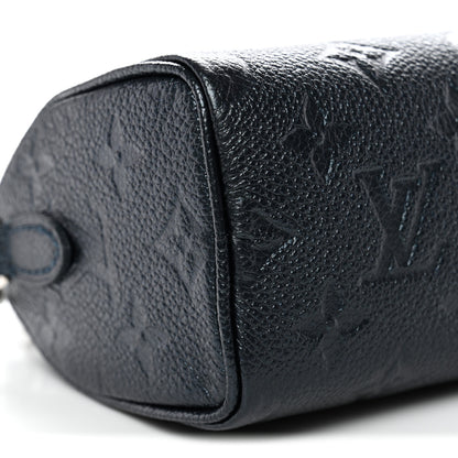 Louis Vuitton Empreinte Monogram Nano Speedy Shimmery Ink 8 of 9