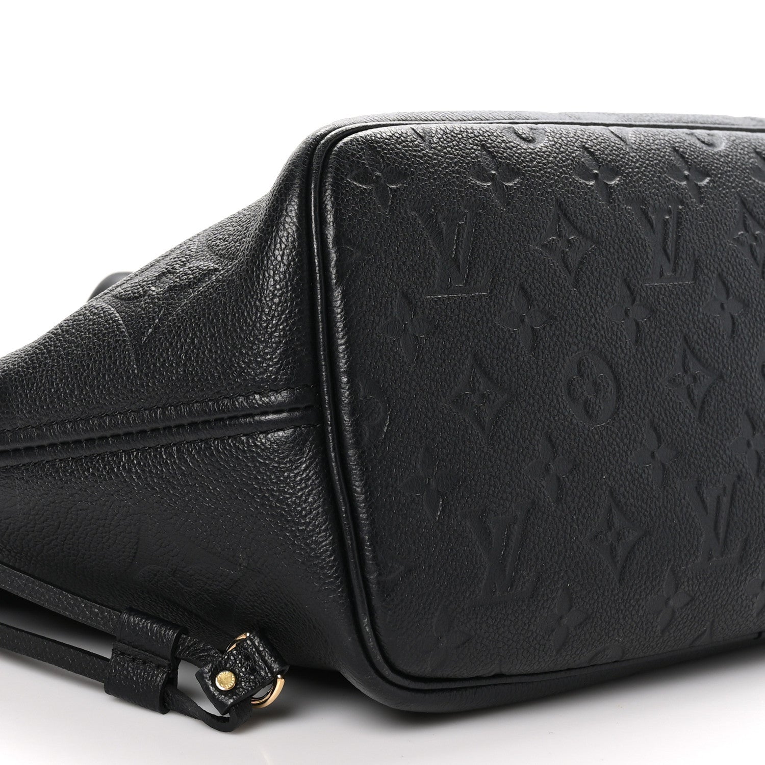 Louis Vuitton Empreinte Monogram Giant Neverfull MM Black 8 of 9