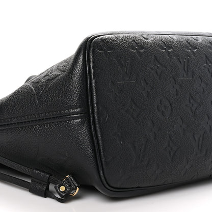 Louis Vuitton Empreinte Monogram Giant Neverfull MM Black 8 of 9