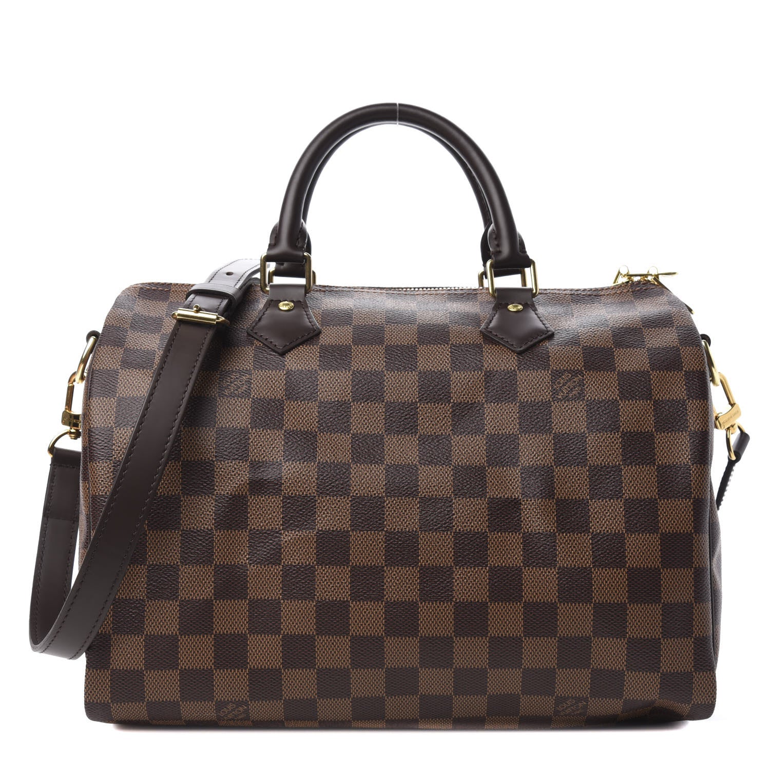 Louis Vuitton Damier Ebene Speedy Bandouliere 30 1 of 10