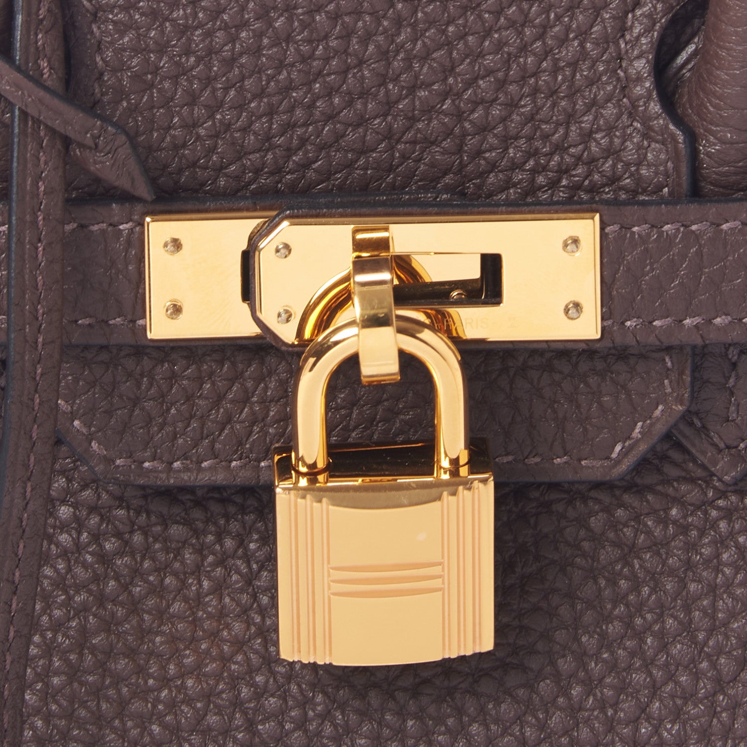 Hermes Togo Birkin 25 Chocolate 22 of 33