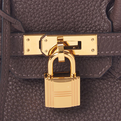 Hermes Togo Birkin 25 Chocolate 22 of 33